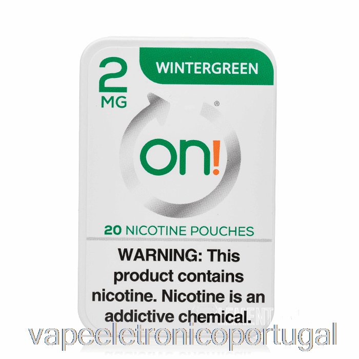 Vape Eletrônico Ligado! Bolsas De Nicotina - Gaultéria 2 Mg